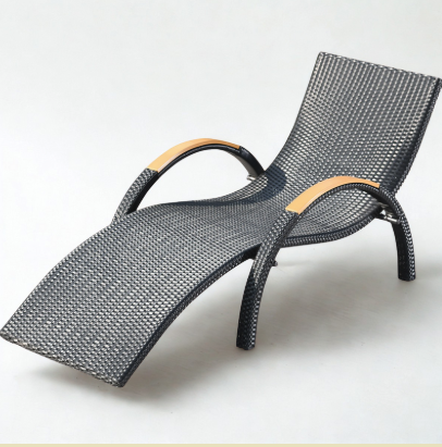 HD-C526B 戶外仿藤躺椅