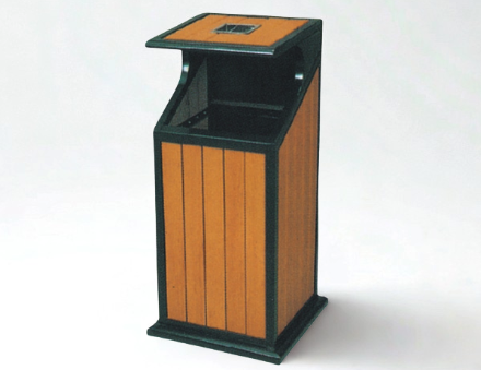 HD-Q2209 木製方形戶外垃圾桶