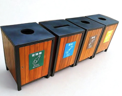 A-160B 古典門釘垃圾桶