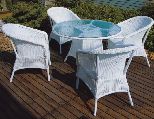 HD-B282 仿藤桌椅套裝