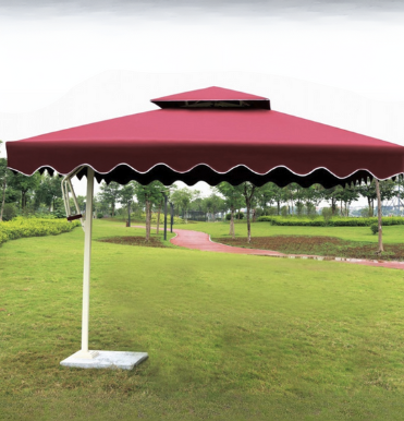 HD-G1113B 戶外雙頂垂布太陽傘