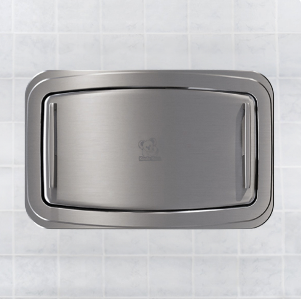 KB208-00 橢圓形掛牆式嬰兒換片架