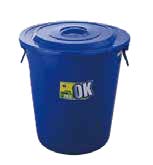 AE-D023 50L圓形萬用桶連蓋