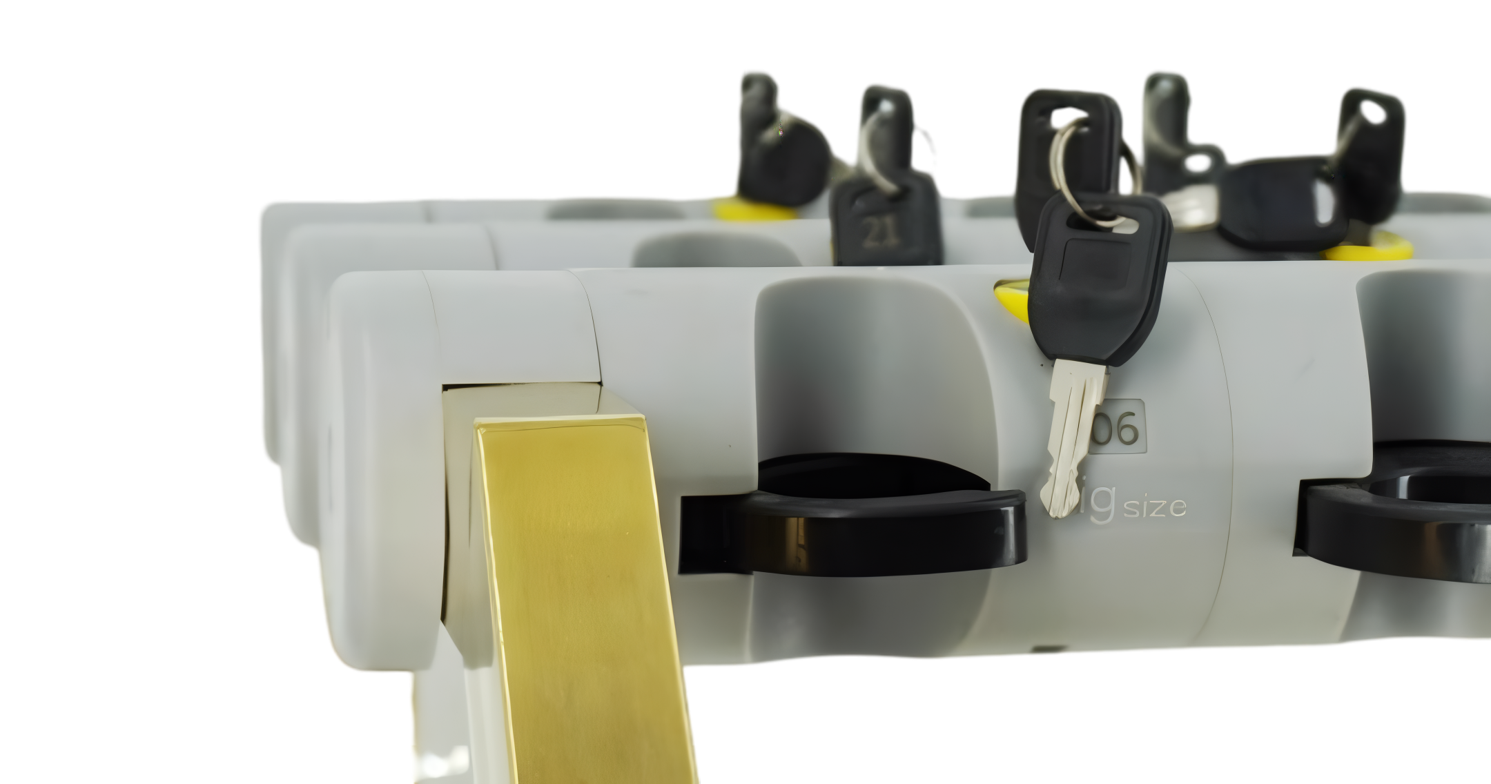 J - 8A 帶鎖豪華型18格雨傘架