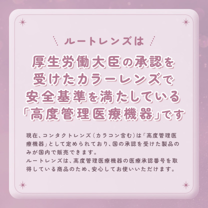 ルートレンズ ワンデー カレッジブラック 10枚入り