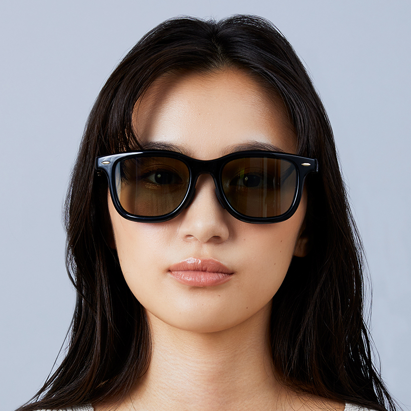 メガネ DIMMABLE SUNGLASSES BLACK (0005-001-54N)