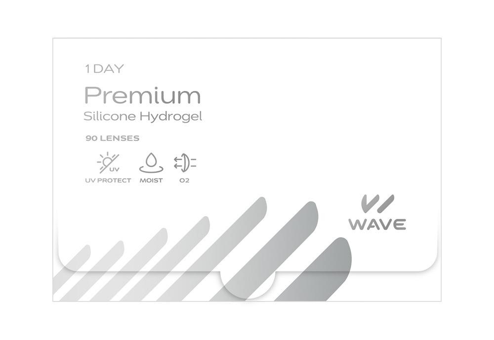 WAVEワンデー UV プレミアム 90枚入り