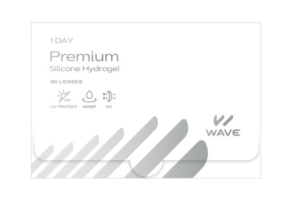 WAVEワンデー UV プレミアム 90枚入り