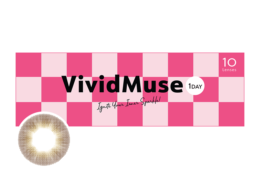 WAVEワンデー リング リミテッドコレクション モデル ヴィヴィットミューズ ダークアンバー 10枚入り