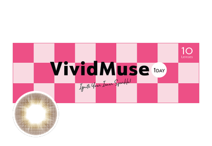 WAVEワンデー リング リミテッドコレクション モデル ヴィヴィットミューズ ダークアンバー 10枚入り