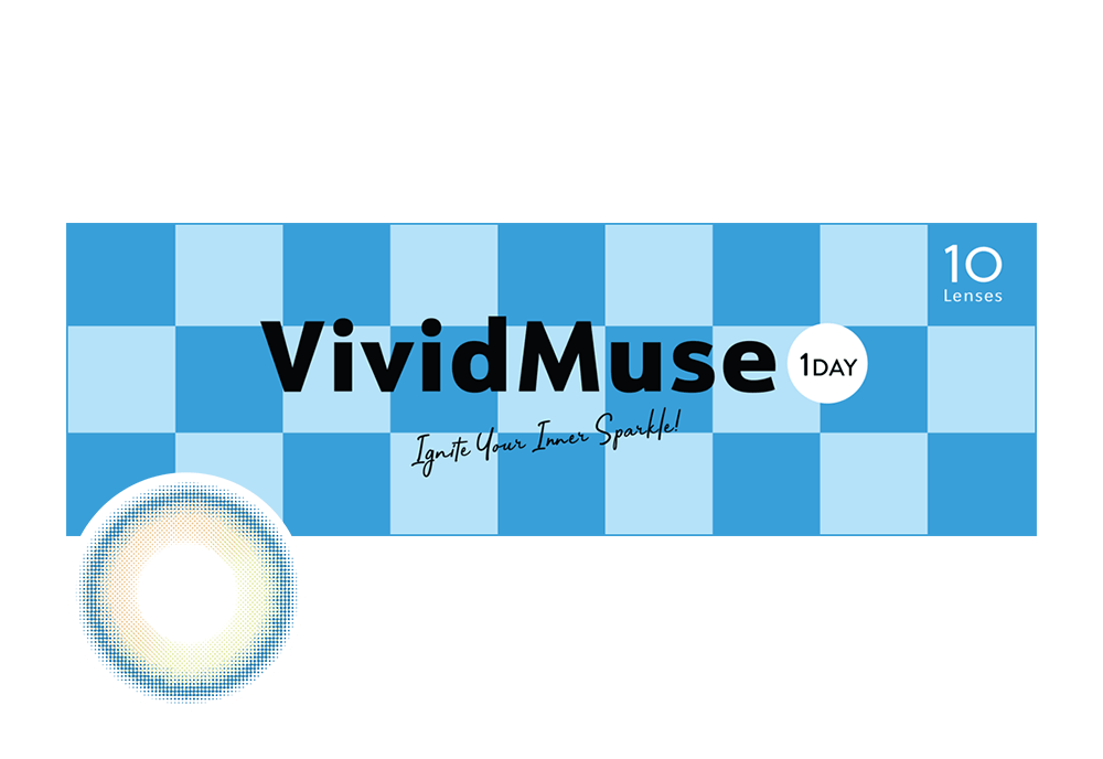 WAVEワンデー リング リミテッドコレクション モデル ヴィヴィットミューズ サックスブルー 10枚入り