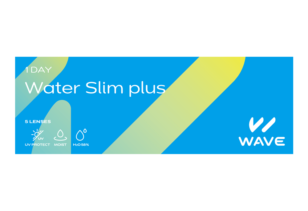 WAVEワンデー UV ウォータースリム plus 5枚入り
