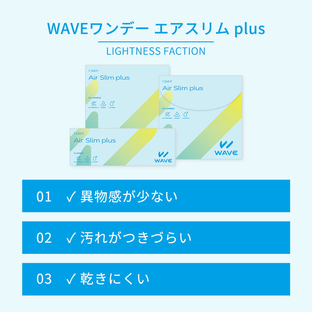 WAVEワンデー UV エアスリム plus