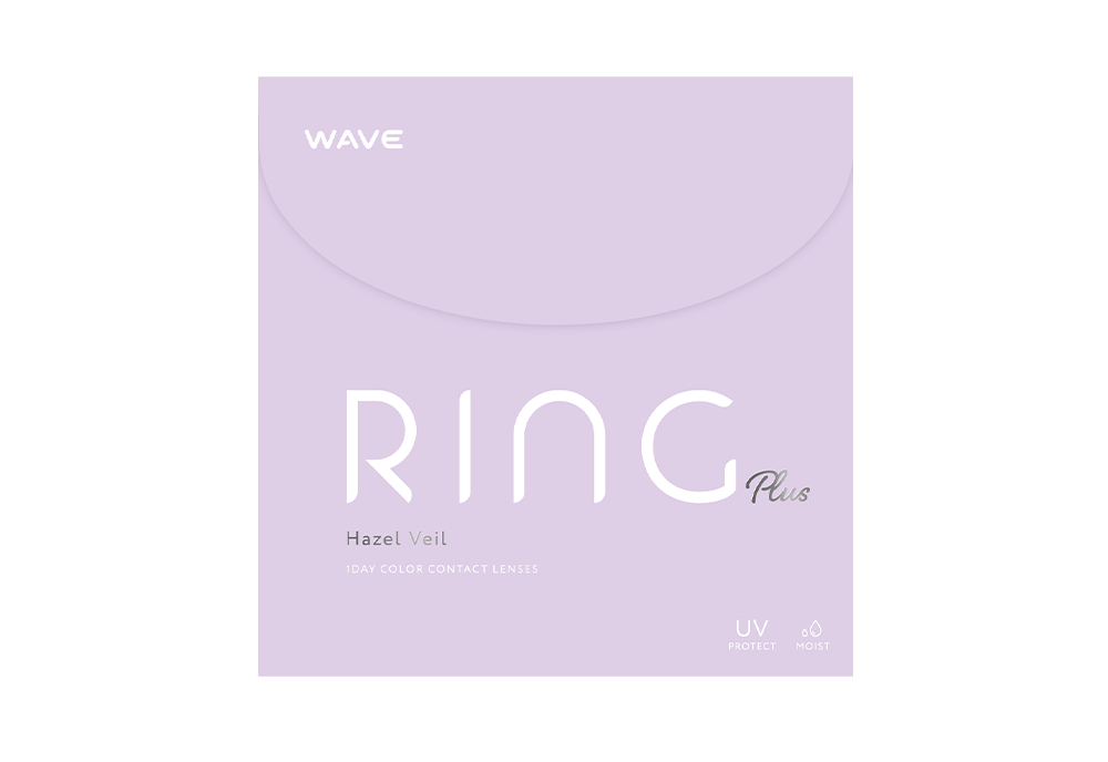 WAVEワンデー UV リング plus ヘーゼルベール 30枚入り