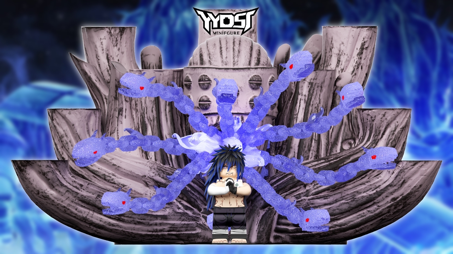 【Preorder】【Red】Rinne Tensei Madara v2 輪回天生斑 린네 텐세이 마다라【naruto custom minifigures】