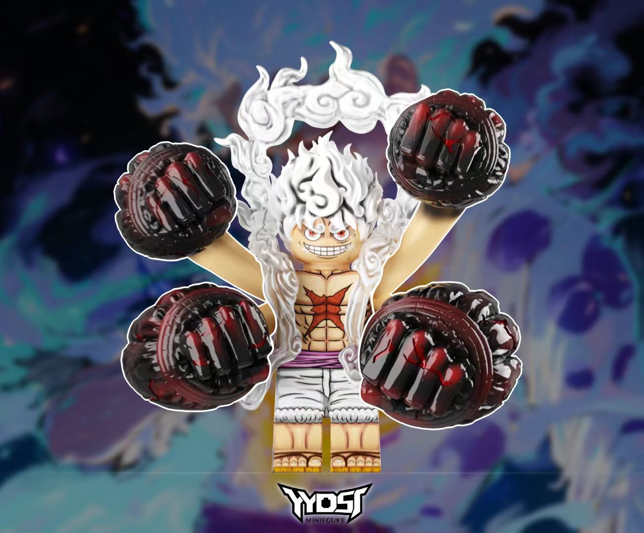 【Preorder】【THB-YYDSJ】Luffy - Nika Add-on Pack 尼卡魯夫 니카 루피【One Piece custom minifigures】