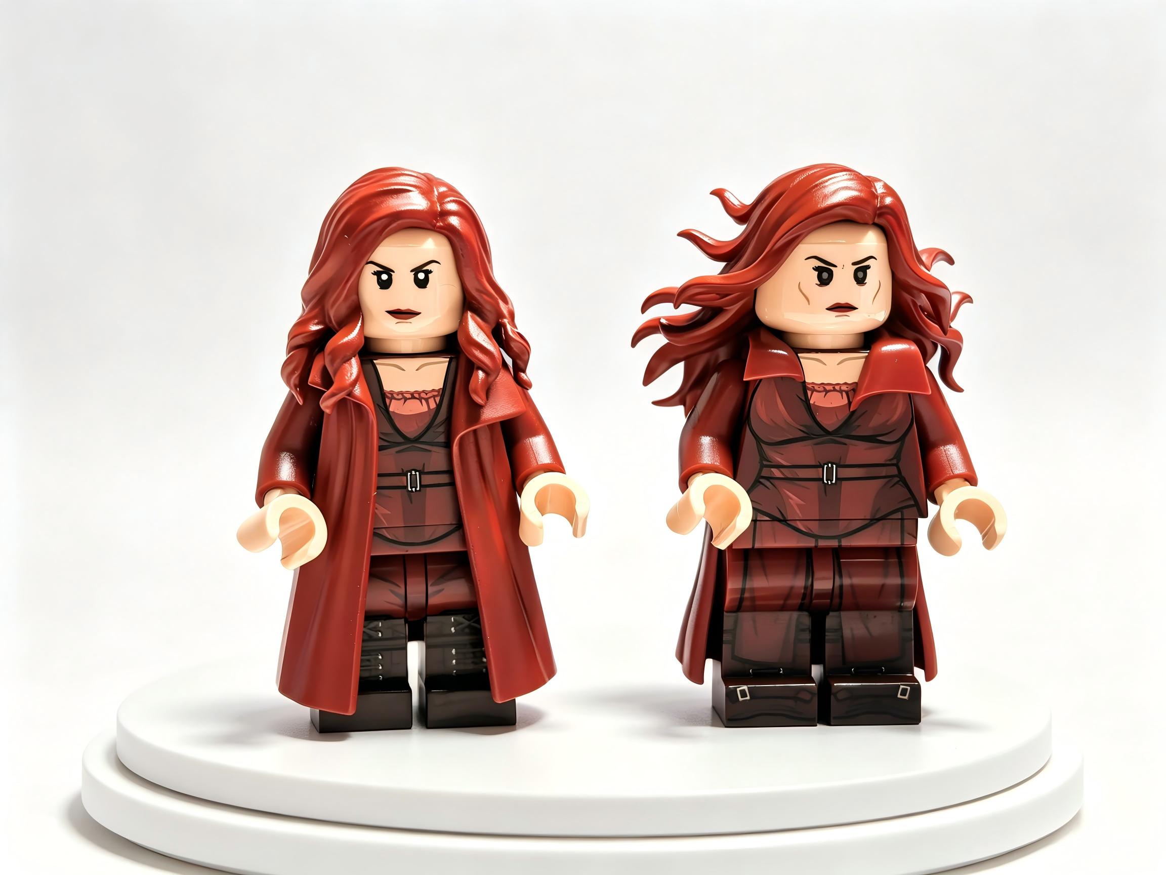 【Herabrick x Boss Toys】X‑Men Phoenix・Jean Grey 鳳凰女・琴格雷 피닉스・진 그레이【custom minifigures】