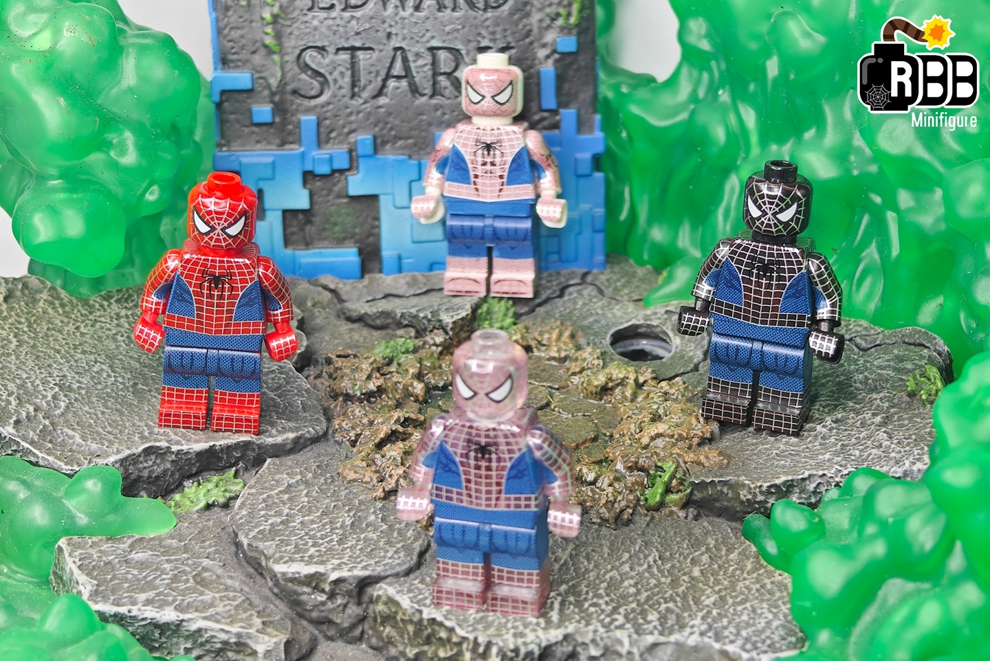 【RBB】Spider-Man Minifigure Bodies 蜘蛛人 스파이더맨