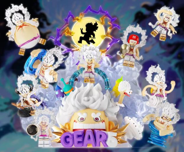 【Preorder】【THB-YYDSJ】Luffy - Nika Super Large Base (20+ parts) 尼卡魯夫 니카 루피【One Piece custom minifigures】