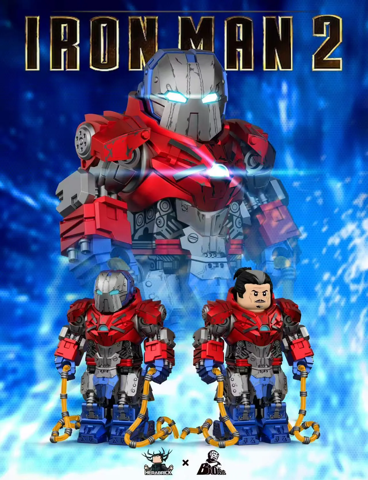 [Boss Toys] Iron Man Blacklash 鋼鐵人 아이언맨