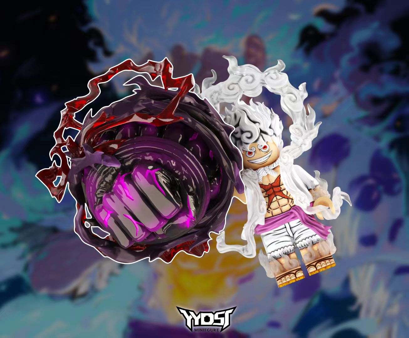 Preorder】【THB-YYDSJ】Luffy - Nika Super Large Base (20+ parts