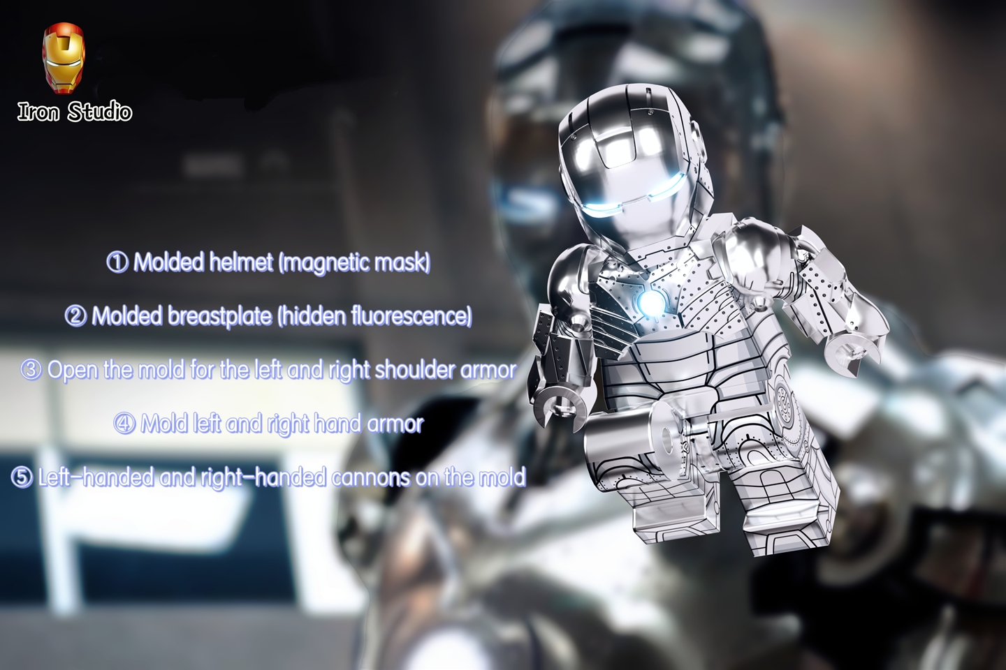 【Iron Studio】Iron Man Mark II 鋼鐵俠 Mark2 號 아이언맨 마크Ⅱ