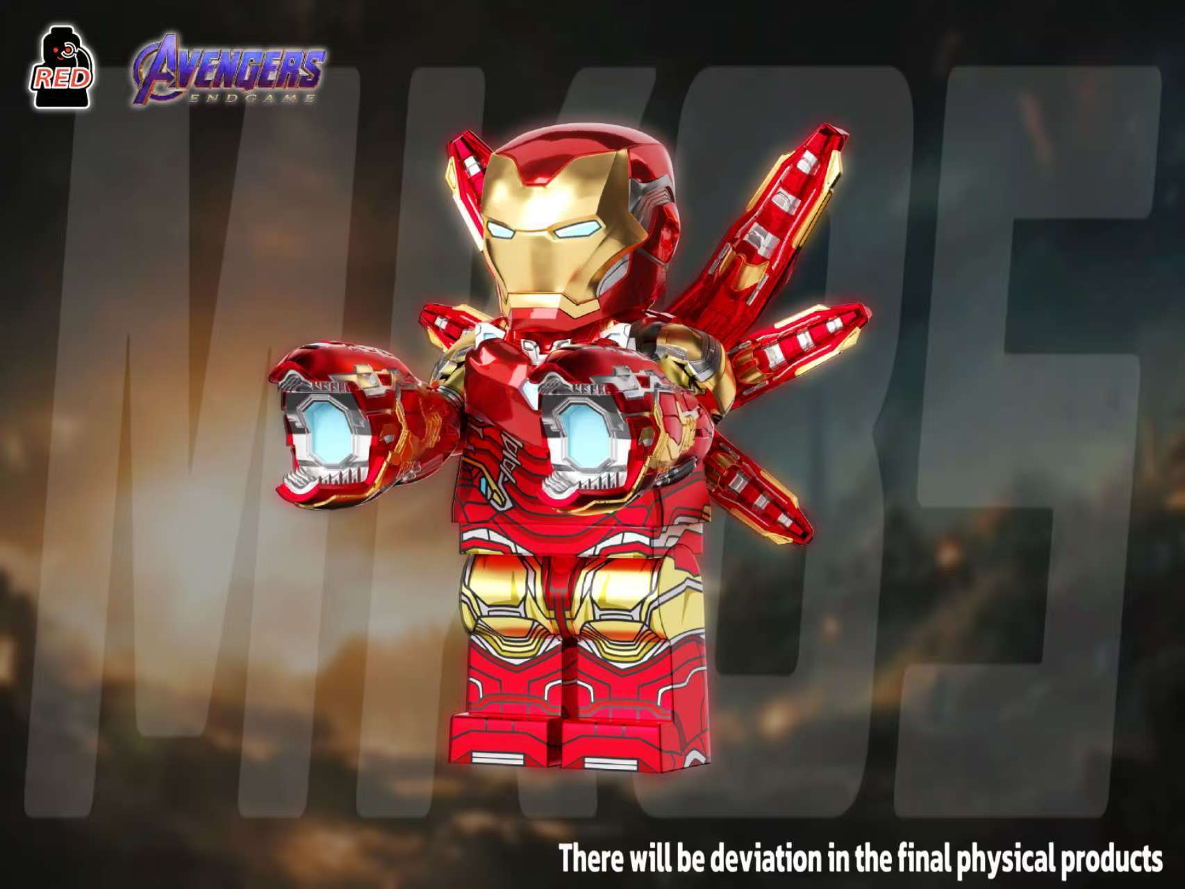 【Preorder】【Red】Iron Man [MK85] Main Figure
