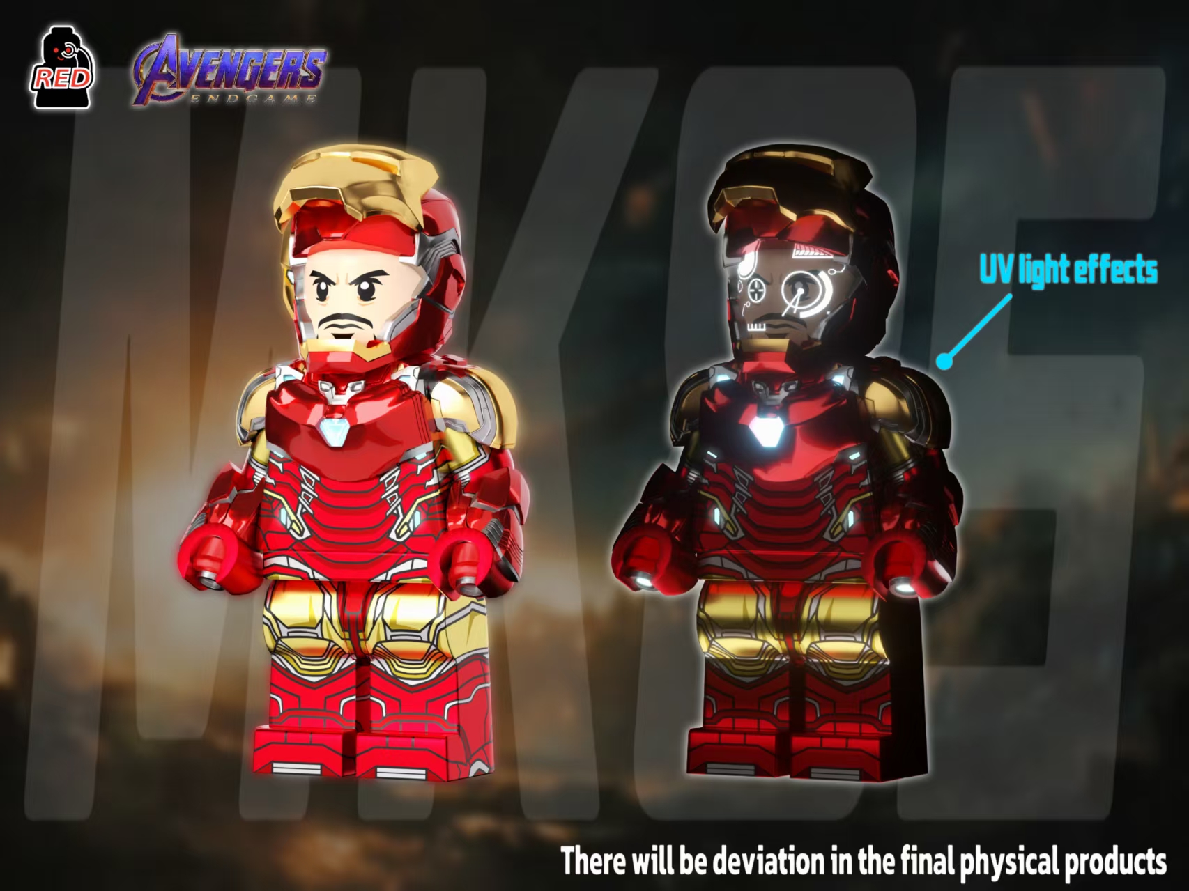 Preorder】【Red】Iron Man [MK85] Main Figure 鋼鐵人 아이언맨