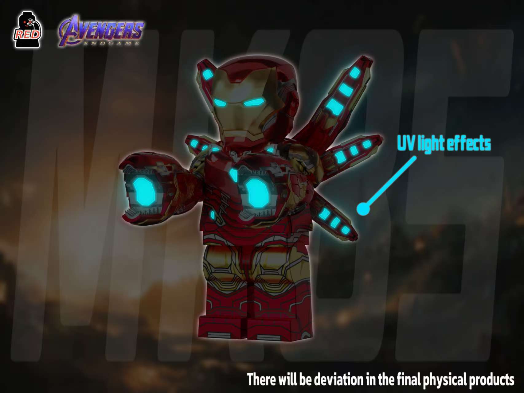 Preorder】【Red】Iron Man [MK85] Main Figure 鋼鐵人 아이언맨