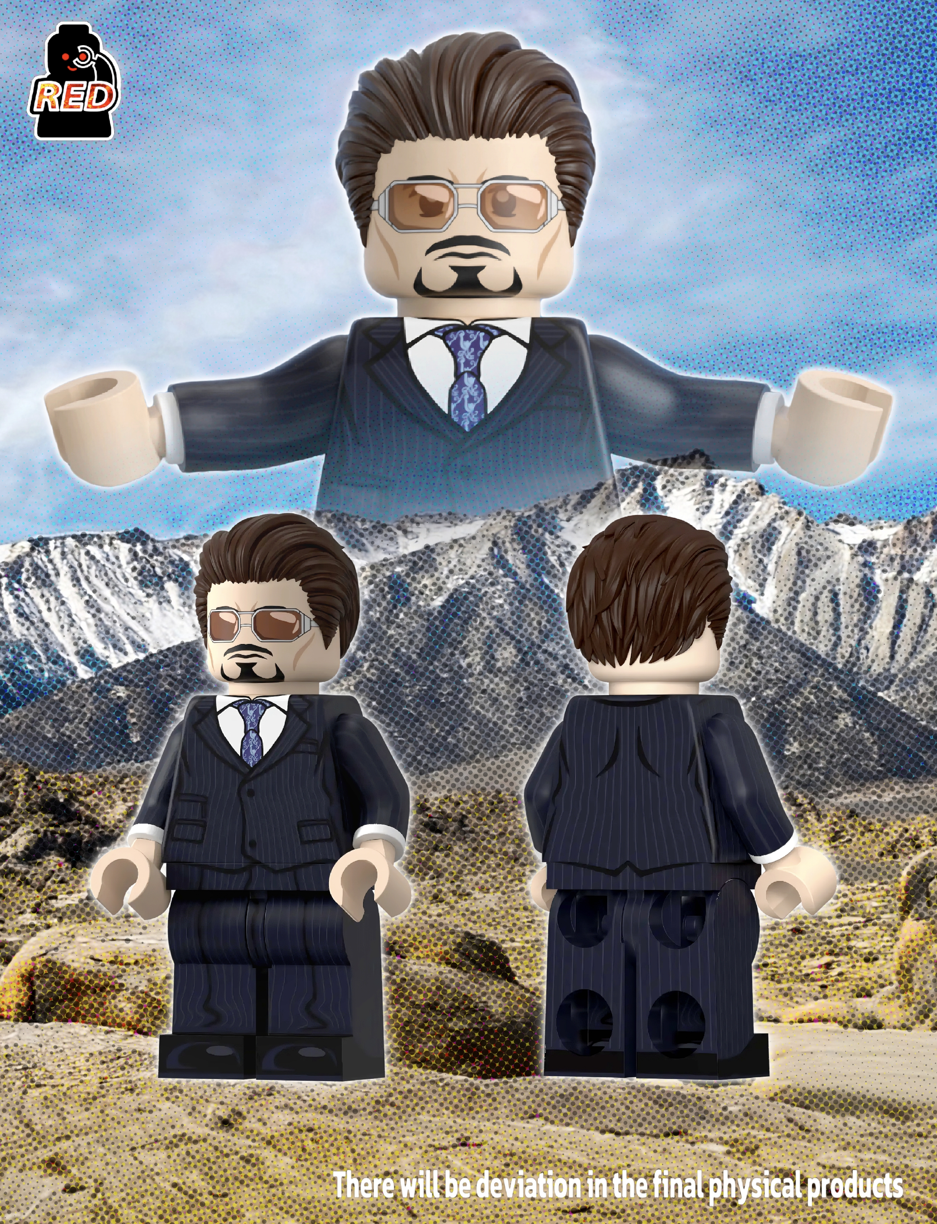 【Preorder】【Red】Tony Stark (Arms Dealer) 東尼・史塔克【軍火商】 토니스타크 (무기상)