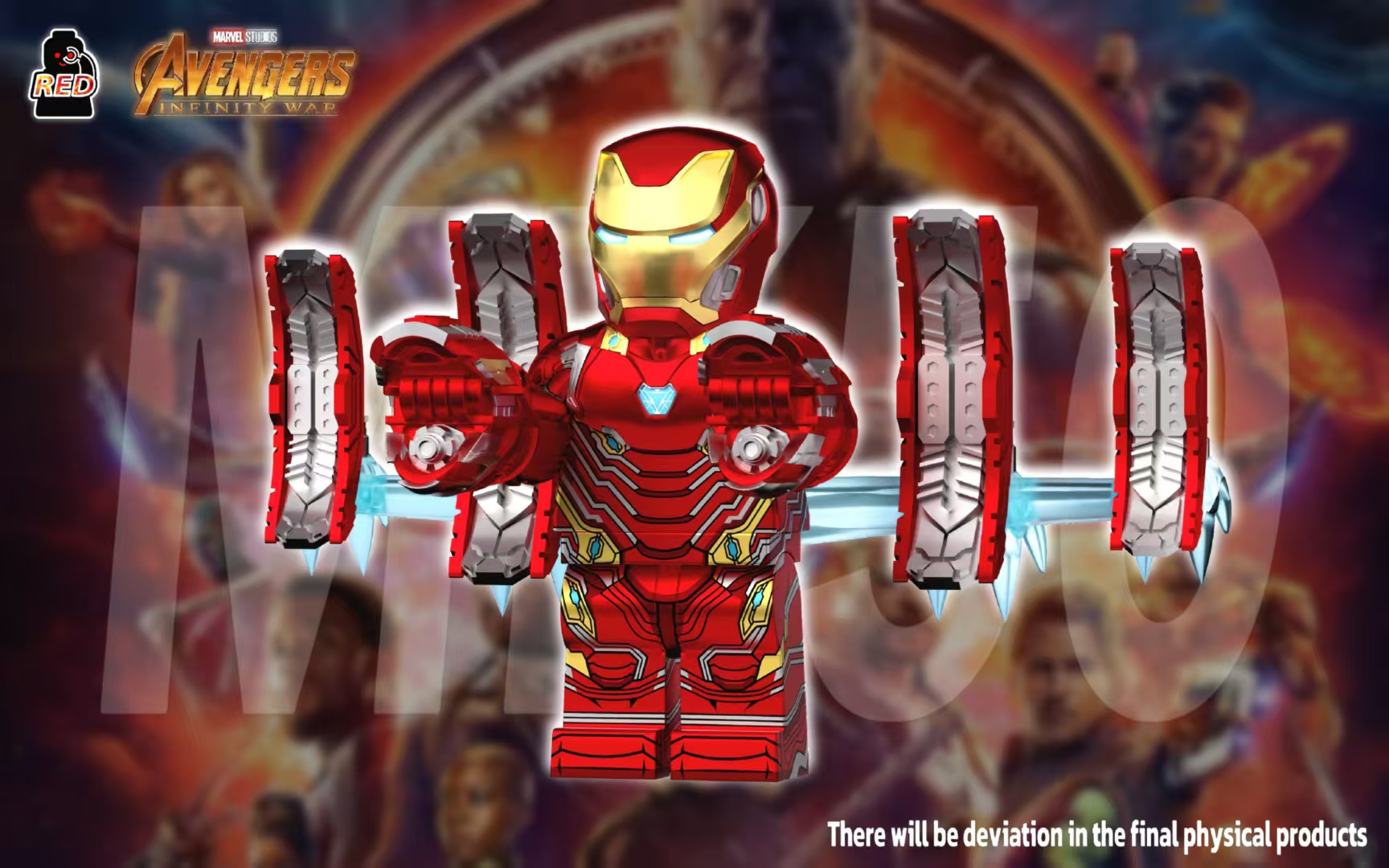 【Preorder】【Red】Iron Man [MK50] (Main Body)  鋼鐵人 아이언맨
