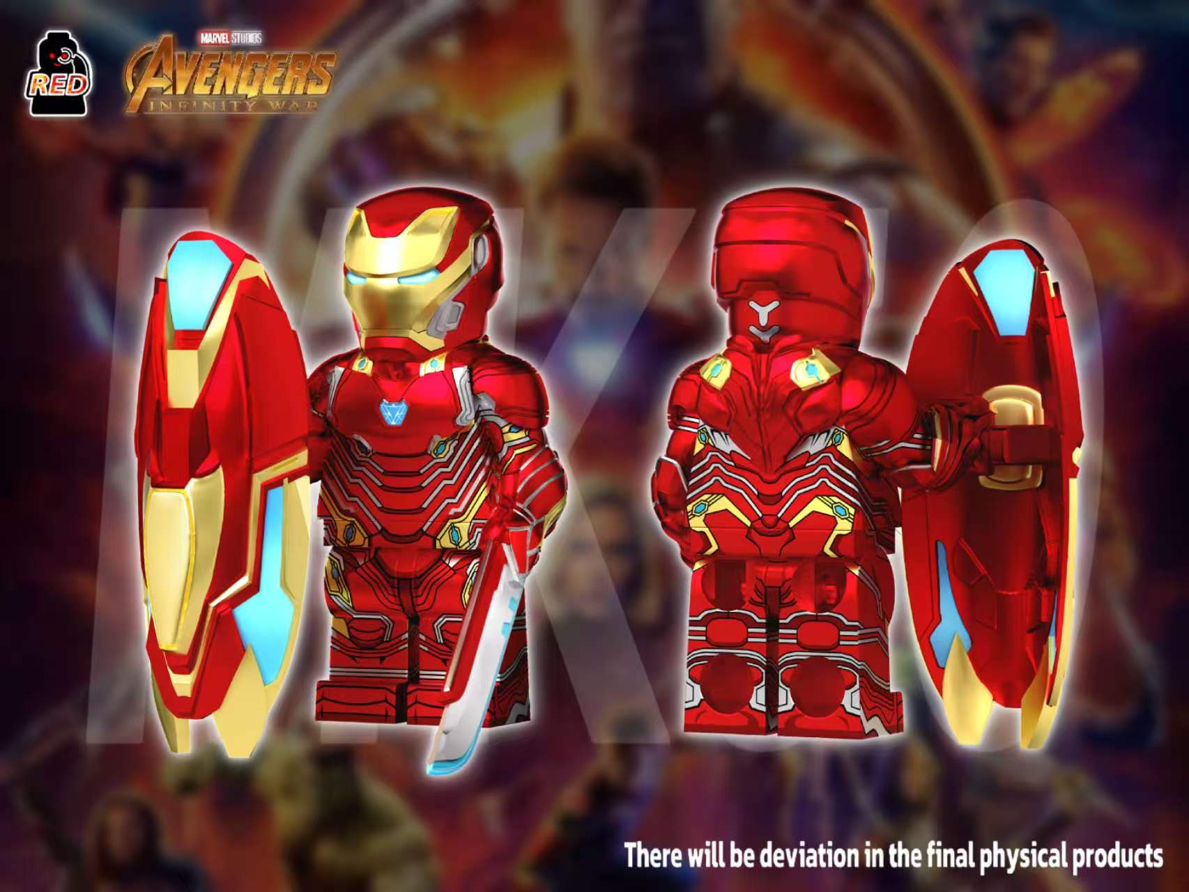 【Preorder】【Red】Iron Man [MK50] (Main Body)  鋼鐵人 아이언맨