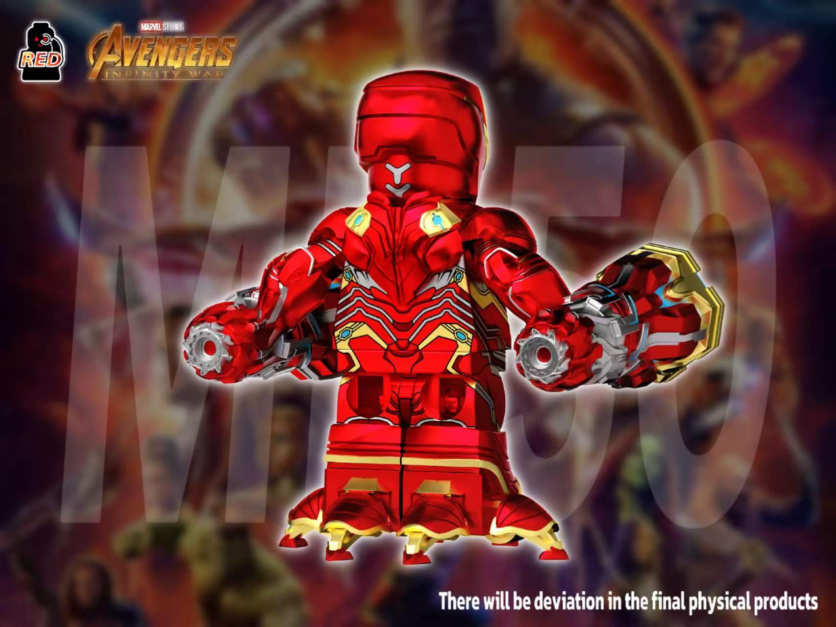 【Preorder】【Red】Iron Man [MK50] (Main Body)  鋼鐵人 아이언맨