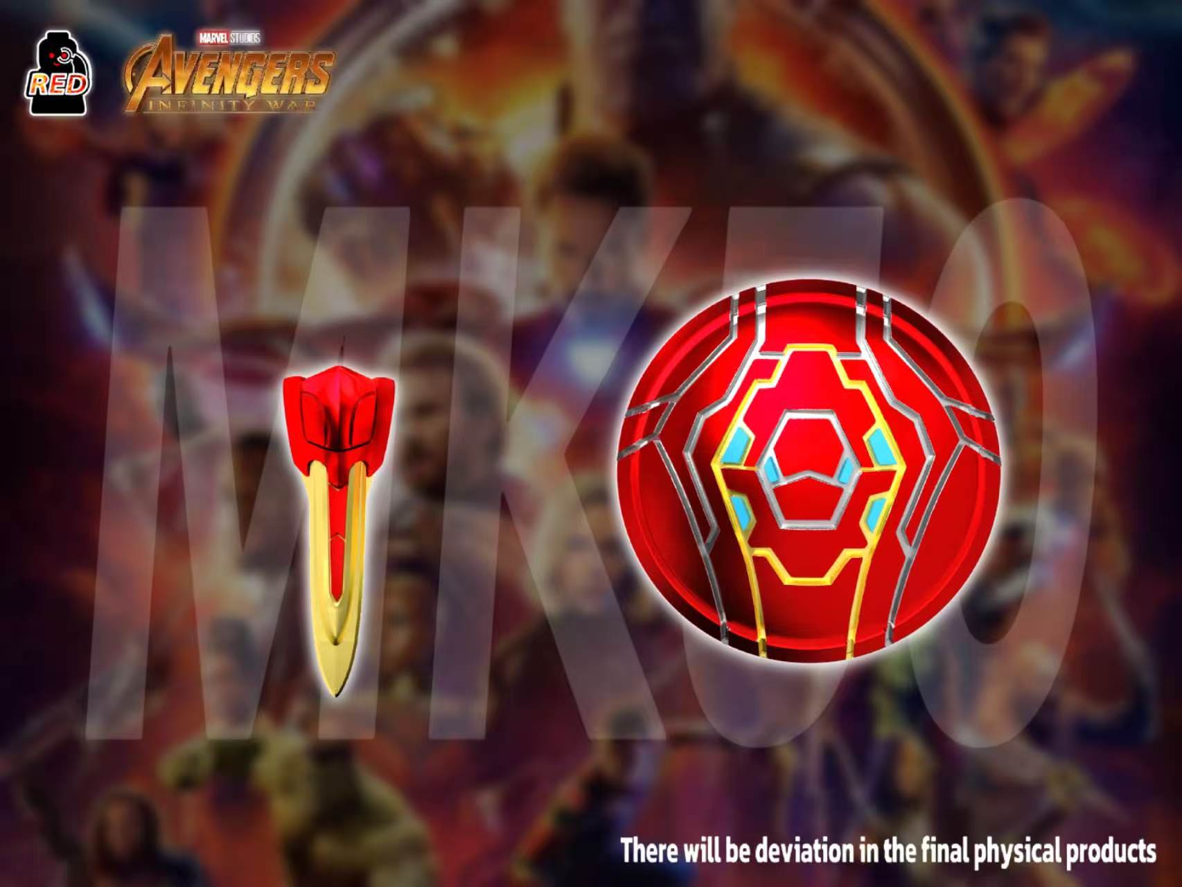 【Preorder】【Red】Iron Man [MK50] (Main Body)  鋼鐵人 아이언맨