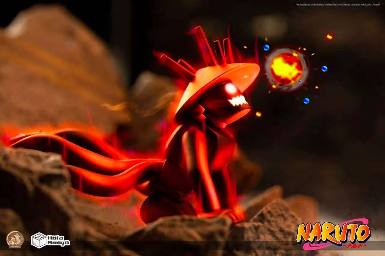 【Cheese】Five-Tails Han + Tailed Beast Mode (Two Minifigures) 五尾漢 + 尾獸化（雙人仔）오미의 한 + 미수화 (미니피규어 2개)