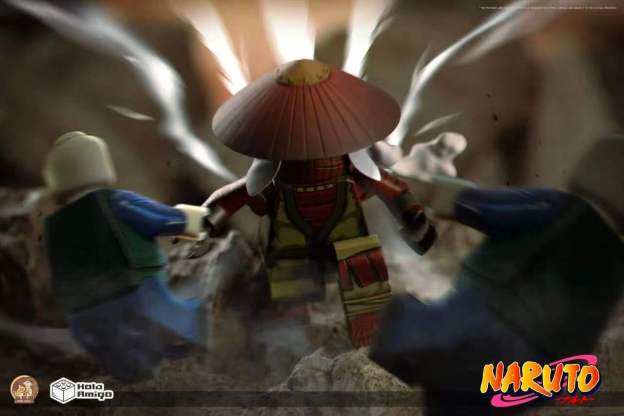 【Cheese】Five-Tails Han + Tailed Beast Mode (Two Minifigures) 五尾漢 + 尾獸化（雙人仔）오미의 한 + 미수화 (미니피규어 2개)