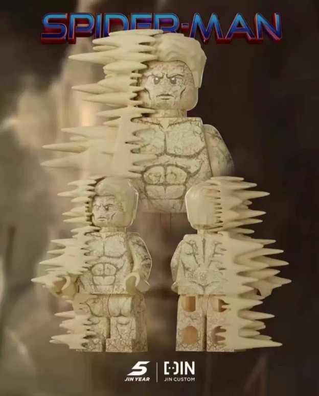 【JIN】Sandman 砂人 샌드맨【Custom Marvel Minifigures】