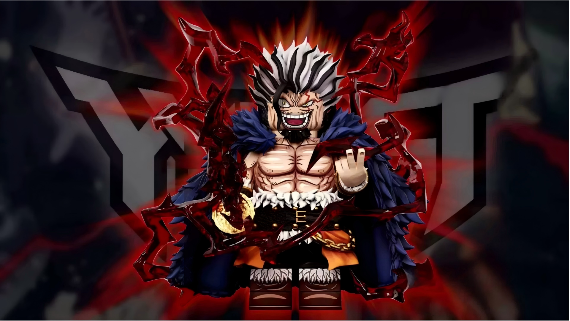 【THB-YYDSJ】Rocks D. Xebec【Standard Version】 洛克斯【標配版】 록스【표준판】【One Piece custom minifigures】