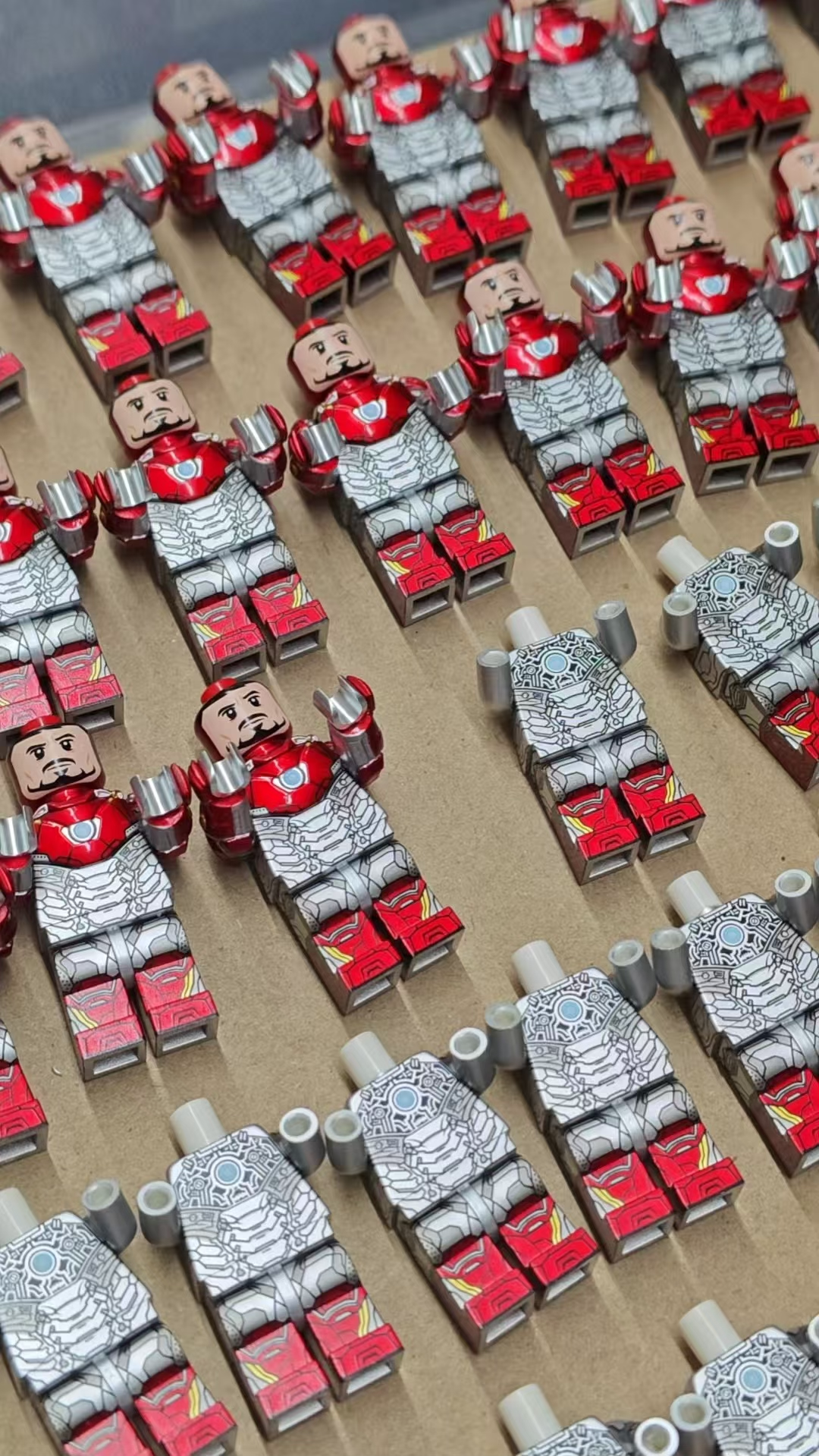 【JIN】Iron Man MK47 (Mark XLVII) 鋼鐵俠 MK47 (馬克 47) 아이언맨 MK47 (마크47)【Custom Marvel Minifigures】