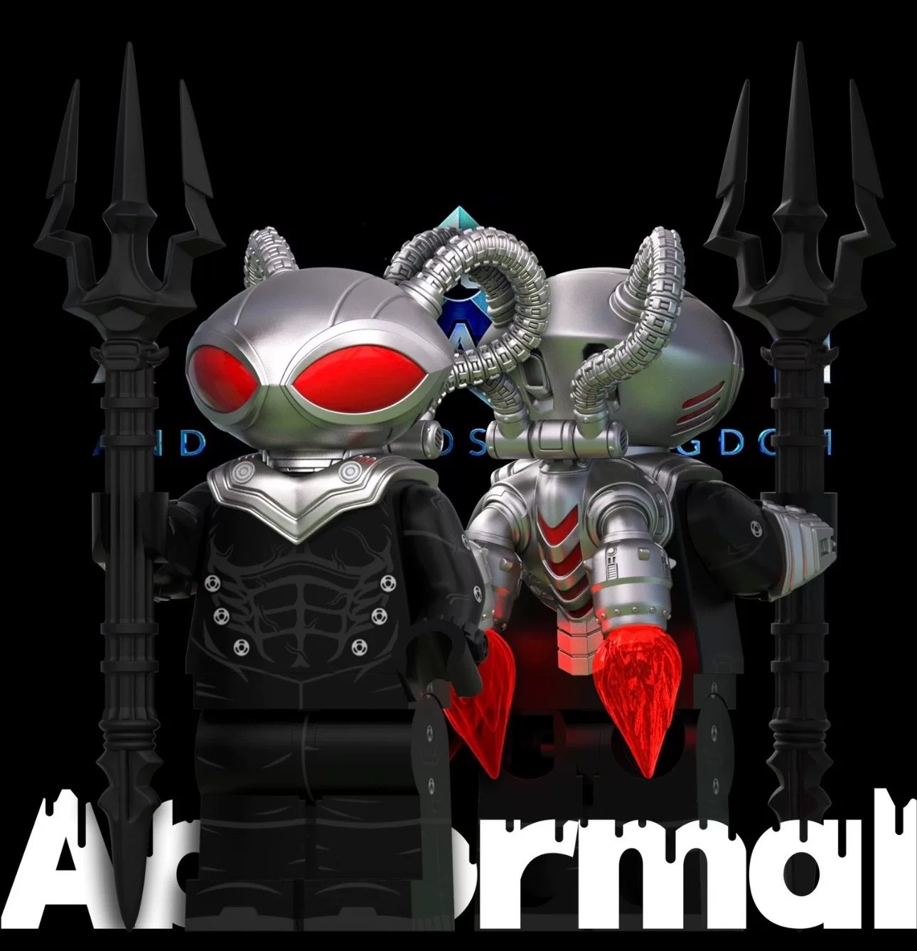 【Abnormal】Black Manta (Aquaman and the Lost Kingdom) 黑蝠魟（水行俠 2：失落王國） 블랙 만타 (아쿠아맨 2) 【DC custom minifigures】