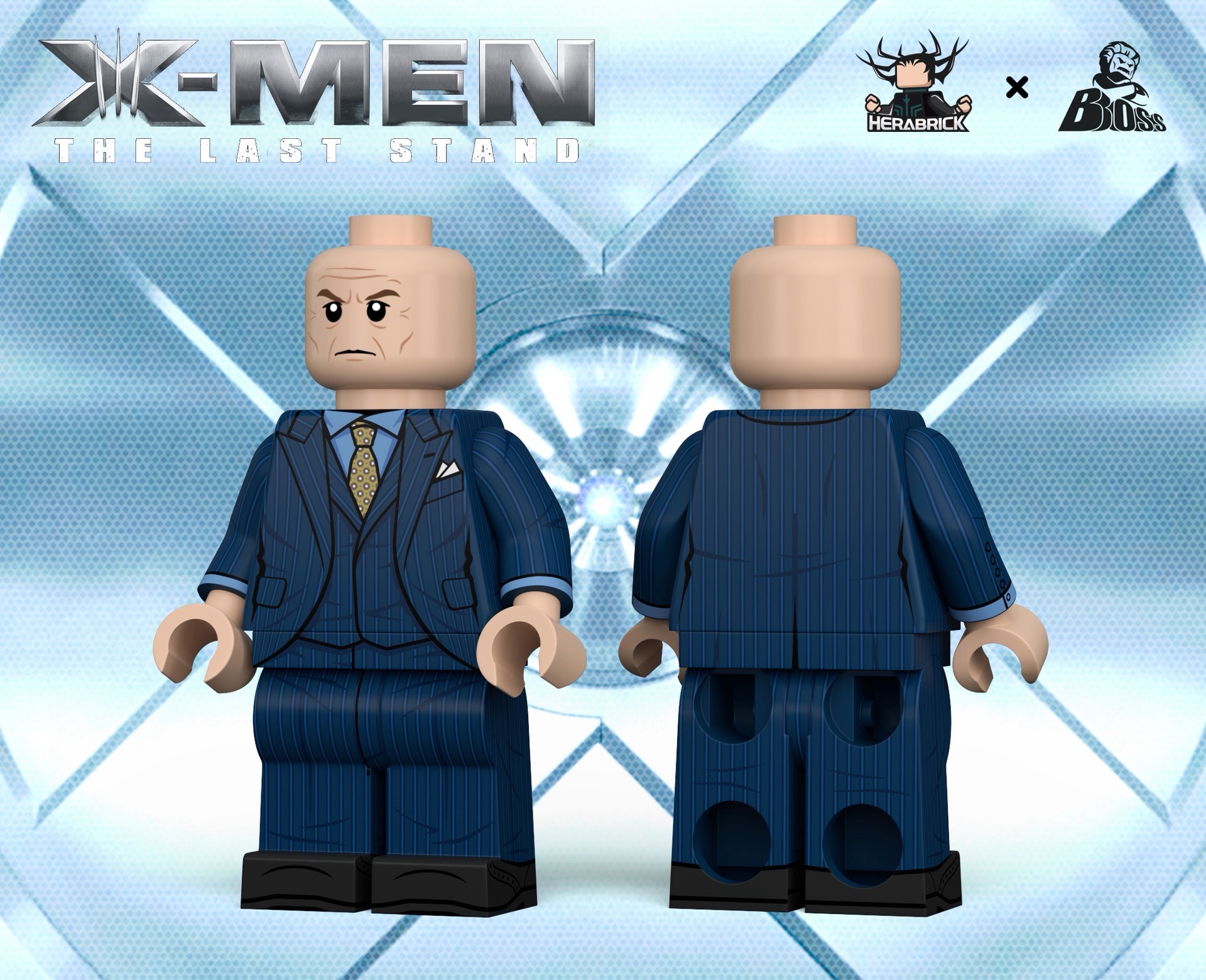 【Boss toys】Professor X (X-Men: The Last Stand) X 教授（X 戰警 3：最後戰役） 프로페서 X (엑스맨 3: 더 라스트 스탠드)【Custom Marvel Minifigures】