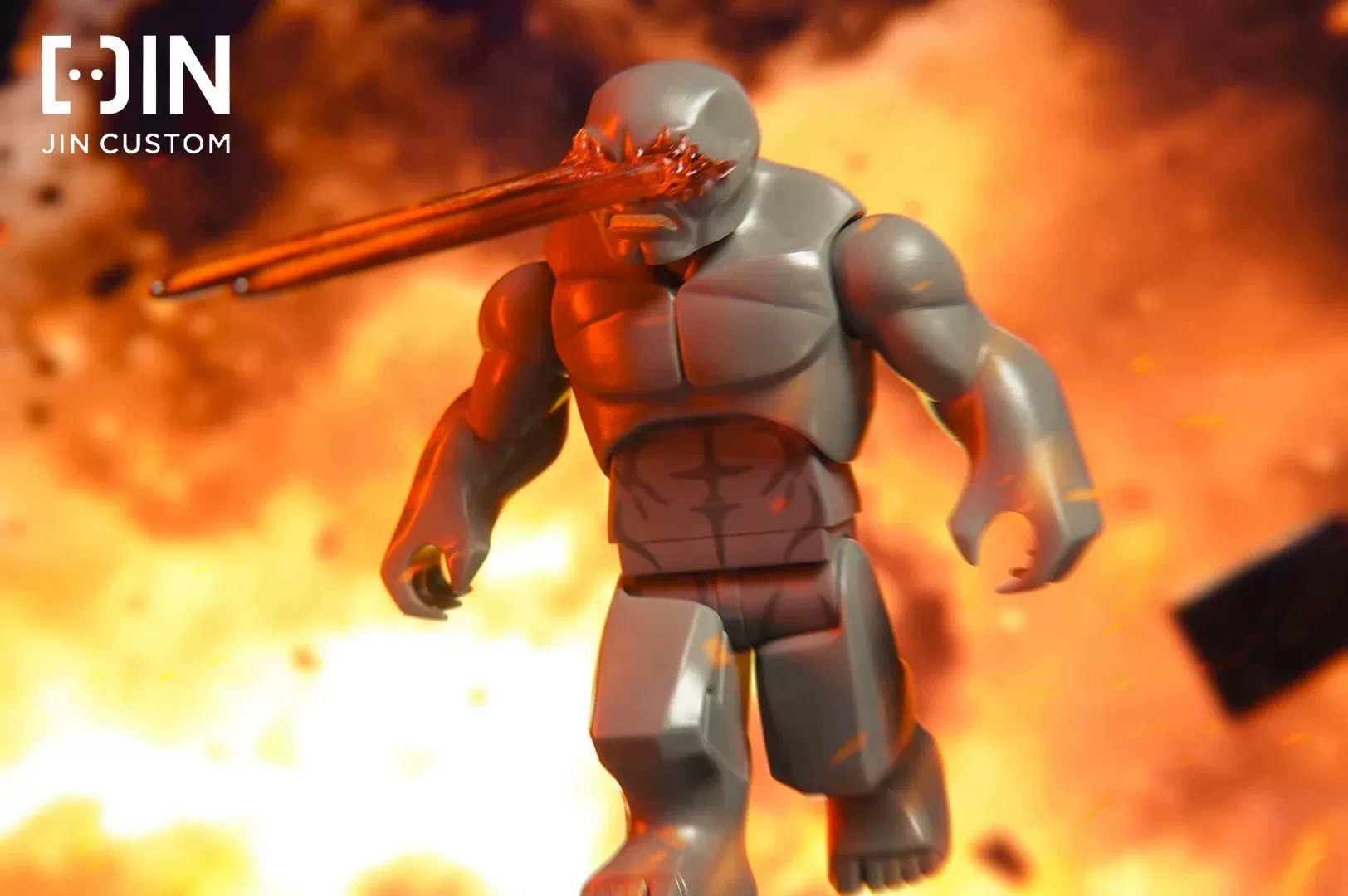 【JIN】Doomsday (BVS: Dawn of Justice Version) 毀滅日（BVS 正義黎明版本） 둠스데이 (BVS: 저스티스 돈 버전)【Custom DC Minifigures】