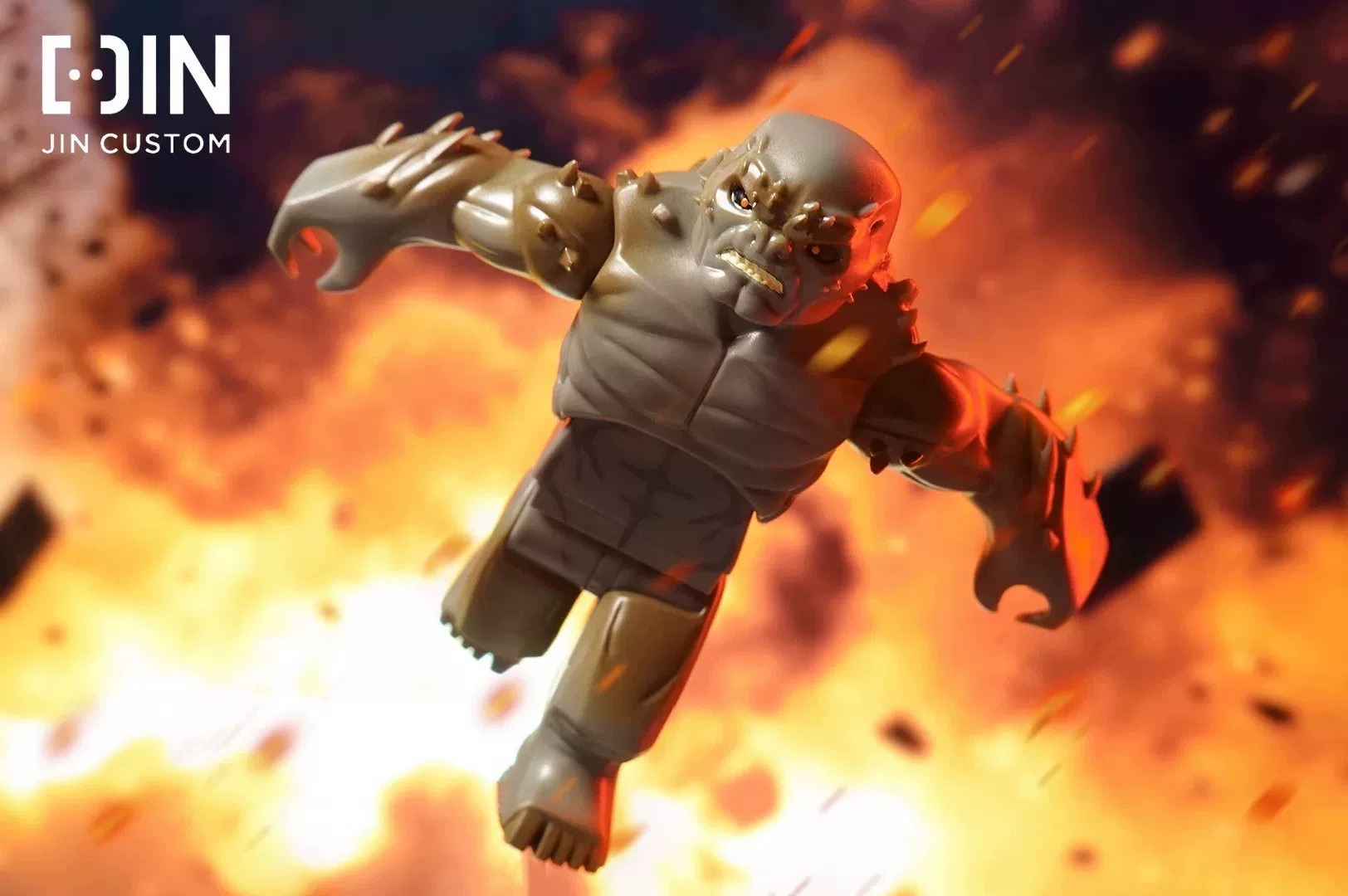 【JIN】Doomsday (BVS: Dawn of Justice Version) 毀滅日（BVS 正義黎明版本） 둠스데이 (BVS: 저스티스 돈 버전)【Custom DC Minifigures】