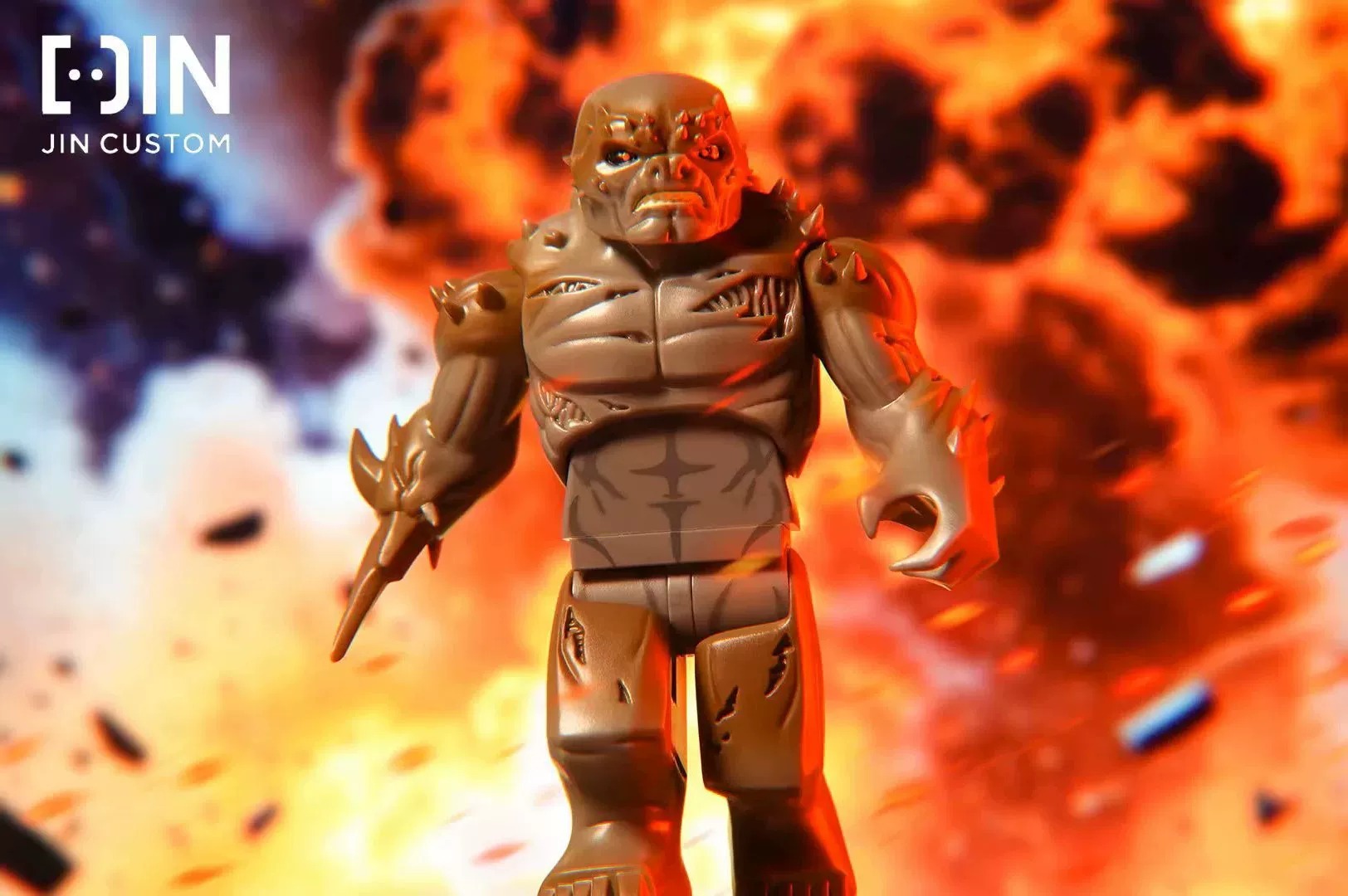 【JIN】Doomsday (BVS: Dawn of Justice Version) 毀滅日（BVS 正義黎明版本） 둠스데이 (BVS: 저스티스 돈 버전)【Custom DC Minifigures】