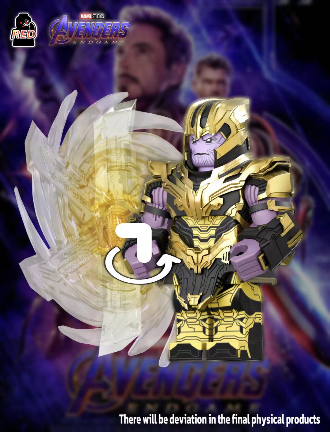 【Preorder】【Red】Thanos [Avengers 4] 滅霸【復仇者聯盟 4】 타노스 [어벤져스 4] 【custom Marvel minifigures】