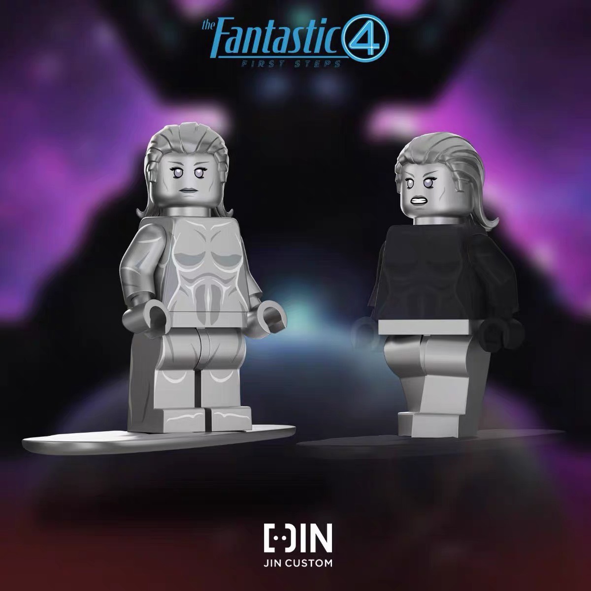 【JIN】Silver Surfer Female (Fantastic Four) 【custom minifigures】