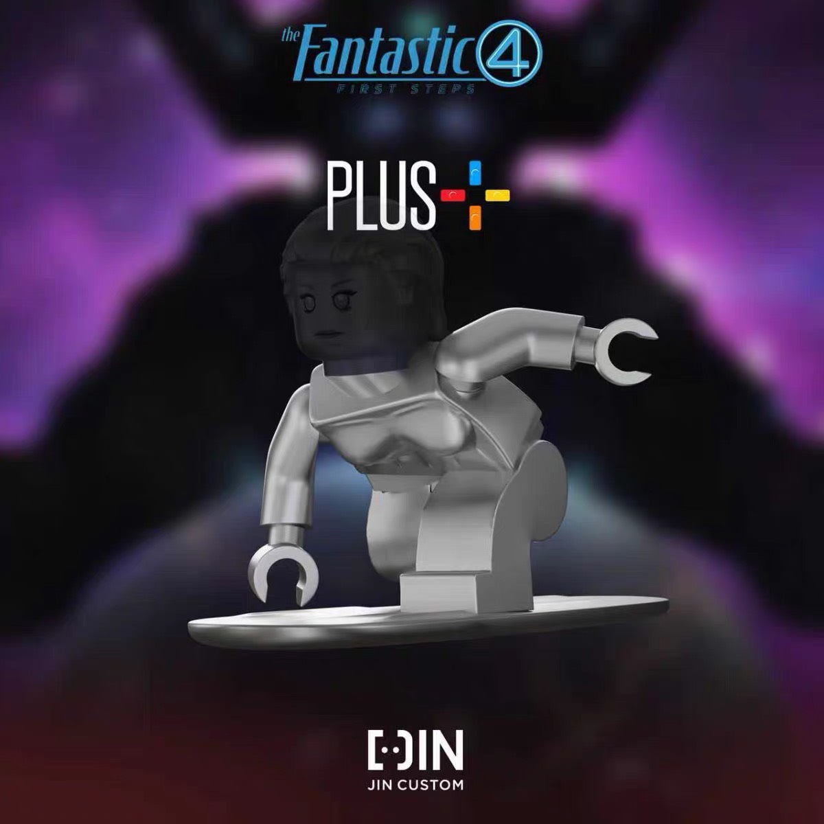 【JIN】Silver Surfer Female (Fantastic Four) 【custom minifigures】