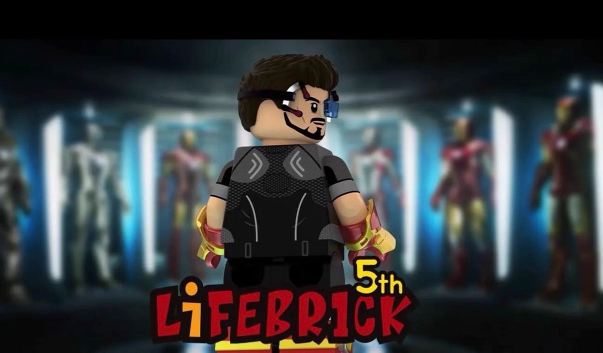 【LIFE】Test Tony (Iron Man) 測試托尼（鋼鐵人） 테스트 토니 (아이언맨) 【custom minifigures】