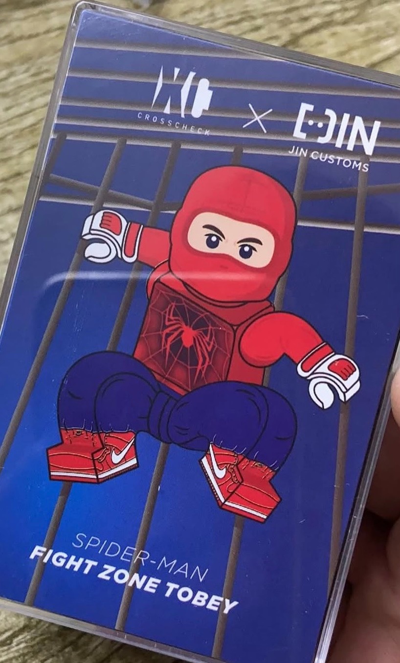 【JIN】Wrestling‑Ring Spider‑Man (Tobey Maguire Version) 擂台蜘蛛人（托比版） 레슬링 링 스파이더맨 (토비 맥과이어 버전)【custom minifigures】