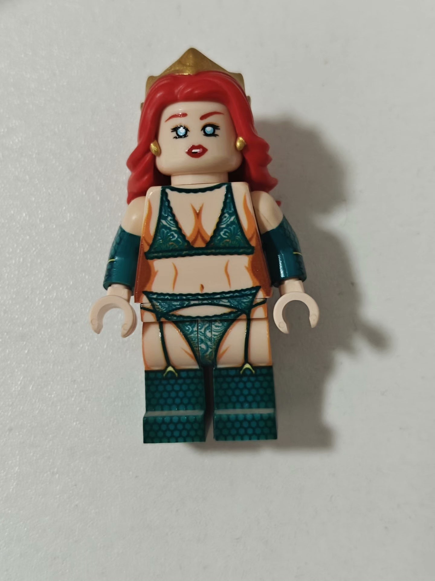 【Mr.J Brick】Queen Mera (Sexy) 海后湄拉（性感版） 여왕 메라 (섹시 버전)【custom minifigures】
